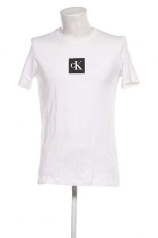 Męski T-shirt Calvin Klein Jeans, Rozmiar L, Kolor Biały, Cena 181,25 zł