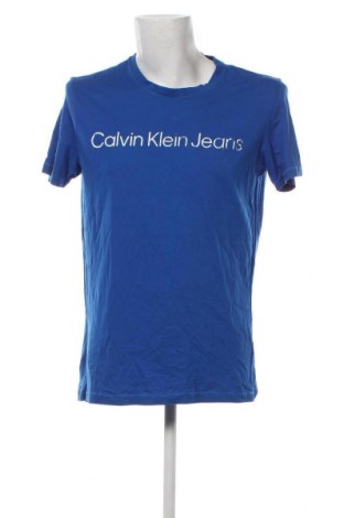 Herren T-Shirt Calvin Klein Jeans, Größe XXL, Farbe Blau, Preis 34,00 €