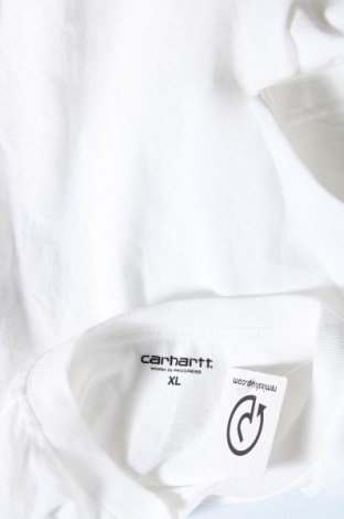 Мъжка тениска Carhartt, Размер XL, Цвят Бял, Цена 54,00 лв.