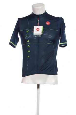 Ανδρικό t-shirt Castelli, Μέγεθος L, Χρώμα Μπλέ, Τιμή 29,90 €
