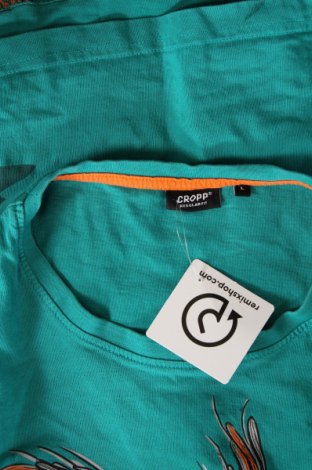 Ανδρικό t-shirt Cropp, Μέγεθος L, Χρώμα Μπλέ, Τιμή 15,38 €