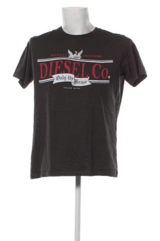 Herren T-Shirt Diesel, Größe L, Farbe Grau, Preis 48,71 €