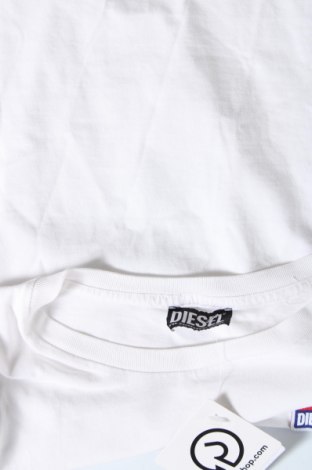 Мъжка тениска Diesel, Размер M, Цвят Бял, Цена 159,90 лв.
