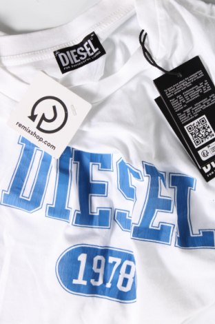 Ανδρικό t-shirt Diesel, Μέγεθος M, Χρώμα Λευκό, Τιμή 100,52 €