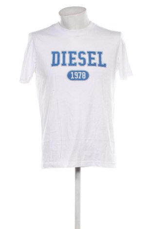 Herren T-Shirt Diesel, Größe M, Farbe Weiß, Preis € 85,44