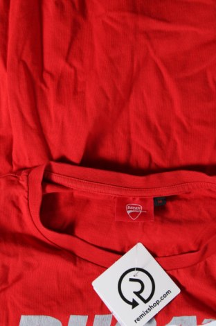 Мъжка тениска Ducati, Размер M, Цвят Червен, Цена 21,00 лв.