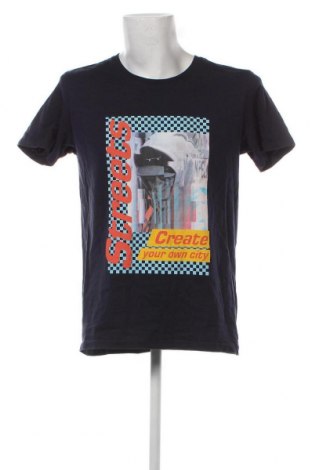Herren T-Shirt Edc By Esprit, Größe L, Farbe Blau, Preis 6,96 €