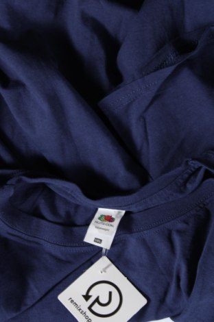 Мъжка тениска Fruit Of The Loom, Размер 5XL, Цвят Син, Цена 13,00 лв.