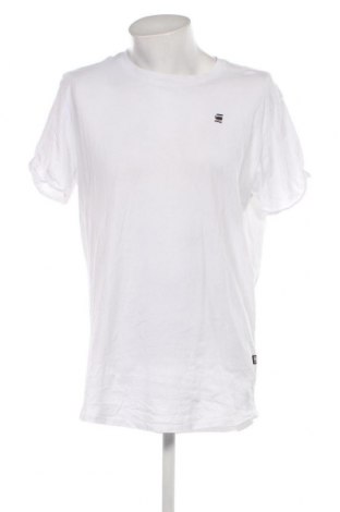 Herren T-Shirt G-Star Raw, Größe L, Farbe Weiß, Preis 27,84 €