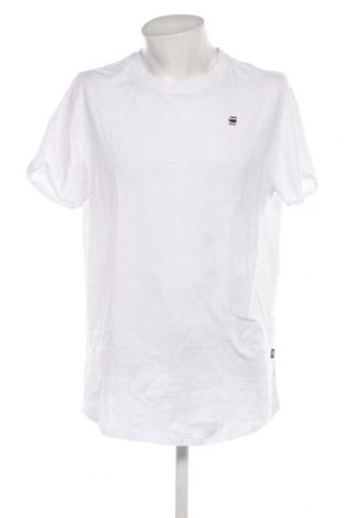 Мъжка тениска G-Star Raw, Размер XL, Цвят Бял, Цена 50,76 лв.