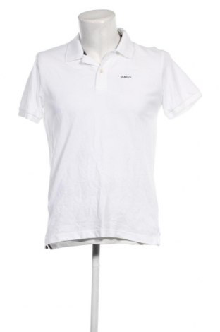 Мъжка тениска Gant, Размер M, Цвят Бял, Цена 68,00 лв.