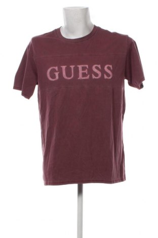 Pánske tričko  Guess, Veľkosť L, Farba Popolavo ružová, Cena  34,00 €