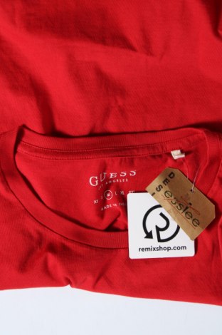 Tricou de bărbați Guess, Mărime M, Culoare Roșu, Preț 216,97 Lei