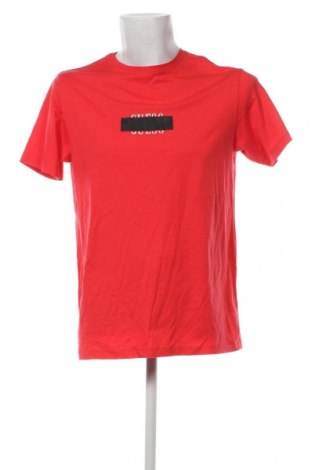 Ανδρικό t-shirt Guess, Μέγεθος L, Χρώμα Κόκκινο, Τιμή 34,00 €