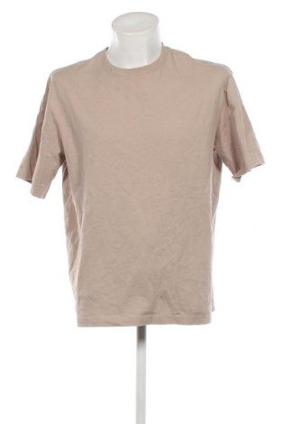 Herren T-Shirt H&M, Größe L, Farbe Beige, Preis 9,05 €