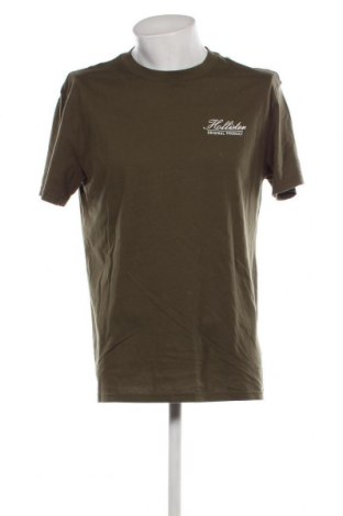 Мъжка тениска Hollister, Размер M, Цвят Зелен, Цена 17,40 лв.