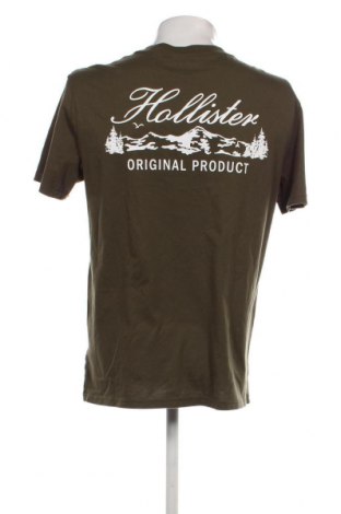 Мъжка тениска Hollister, Размер M, Цвят Зелен, Цена 29,00 лв.