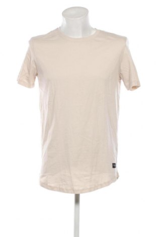 Herren T-Shirt Jack & Jones, Größe L, Farbe Beige, Preis 13,92 €