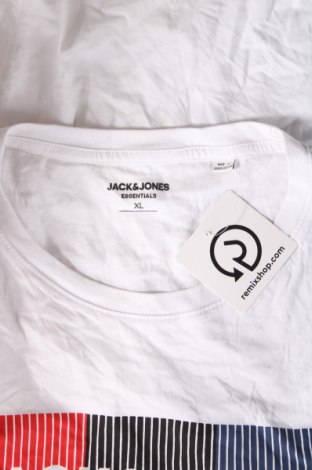 Męski T-shirt Jack & Jones, Rozmiar XL, Kolor Biały, Cena 31,99 zł