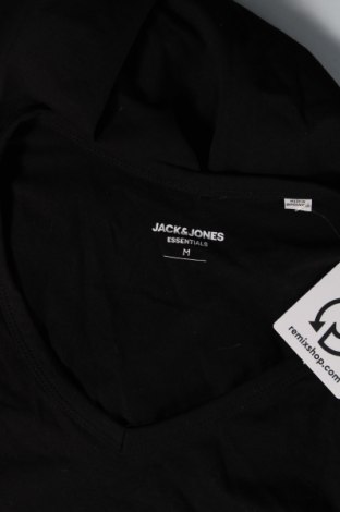 Tricou de bărbați Jack & Jones, Mărime M, Culoare Negru, Preț 32,89 Lei