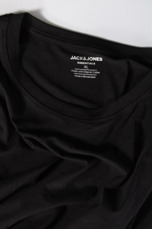 Męski T-shirt Jack & Jones, Rozmiar XL, Kolor Czarny, Cena 61,17 zł