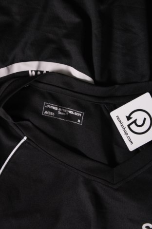 Мъжка тениска James & Nicholson, Размер M, Цвят Черен, Цена 6,24 лв.