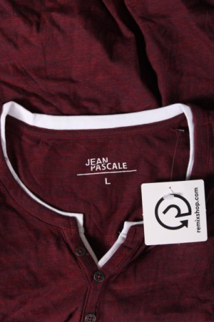 Мъжка тениска Jean Pascale, Размер L, Цвят Червен, Цена 13,00 лв.