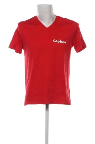 Herren T-Shirt Kariban, Größe L, Farbe Rot, Preis 9,05 €