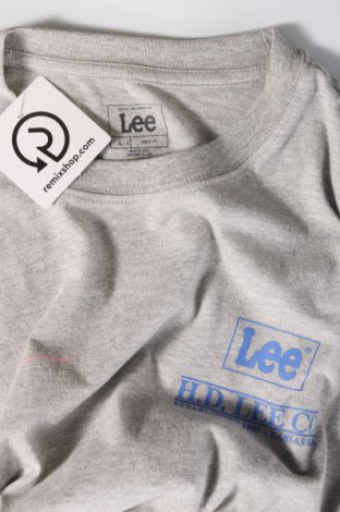 Herren T-Shirt Lee, Größe L, Farbe Grau, Preis 24,39 €