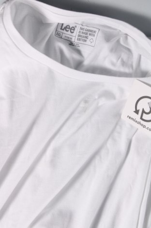 Ανδρικό t-shirt Lee, Μέγεθος XXL, Χρώμα Λευκό, Τιμή 26,80 €