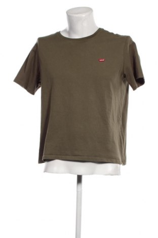 Мъжка тениска Levi's, Размер L, Цвят Зелен, Цена 52,00 лв.