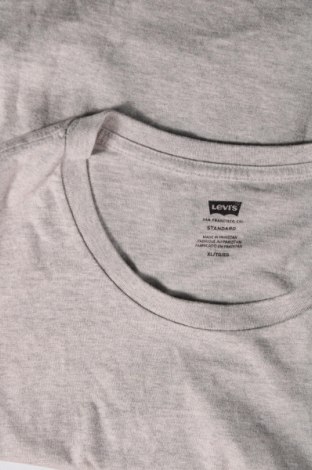 Мъжка тениска Levi's, Размер XL, Цвят Сив, Цена 52,00 лв.
