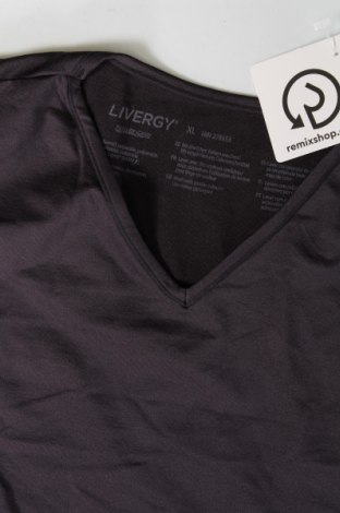 Мъжка тениска Livergy, Размер XL, Цвят Сив, Цена 13,00 лв.