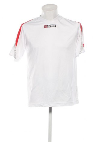 Herren T-Shirt Lotto, Größe L, Farbe Weiß, Preis 5,01 €