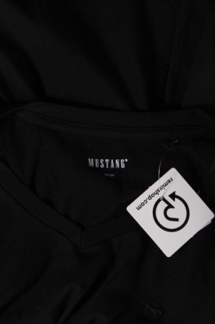 Ανδρικό t-shirt Mustang, Μέγεθος L, Χρώμα Μαύρο, Τιμή 14,95 €