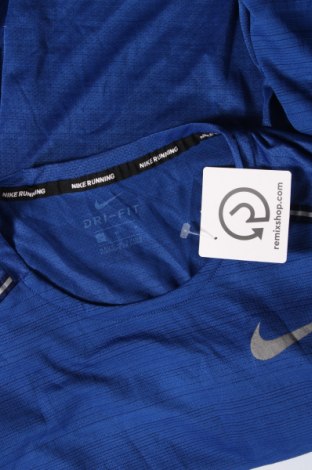 Мъжка тениска Nike Running, Размер M, Цвят Син, Цена 20,00 лв.