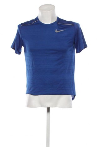 Мъжка тениска Nike Running, Размер M, Цвят Син, Цена 18,00 лв.