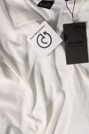 Pánske tričko  Only & Sons, Veľkosť XL, Farba Biela, Cena  10,82 €