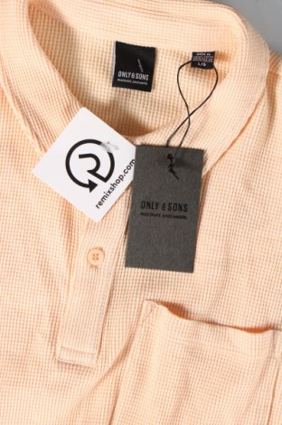 Pánske tričko  Only & Sons, Veľkosť L, Farba Oranžová, Cena  10,82 €