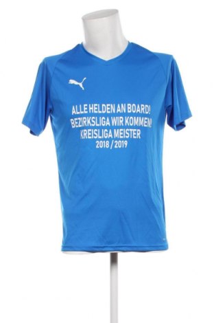 Pánske tričko  PUMA, Veľkosť L, Farba Modrá, Cena  13,20 €