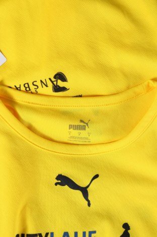 Мъжка тениска PUMA, Размер S, Цвят Жълт, Цена 21,60 лв.