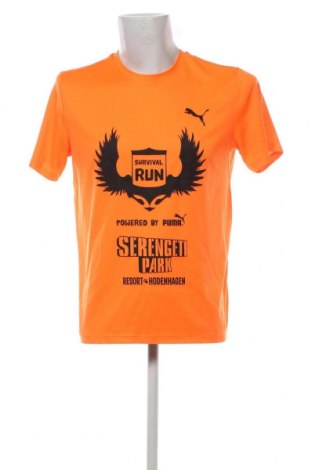 Ανδρικό t-shirt PUMA, Μέγεθος M, Χρώμα Πορτοκαλί, Τιμή 14,85 €
