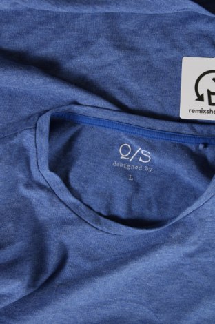 Pánske tričko  Q/S by S.Oliver, Veľkosť L, Farba Modrá, Cena  6,80 €