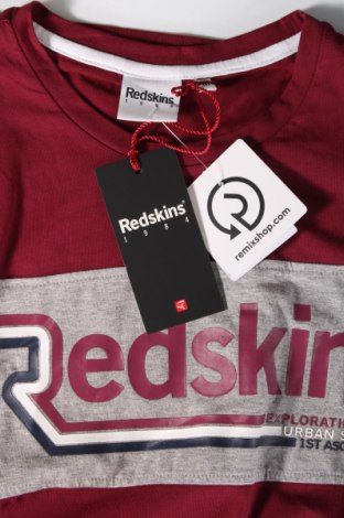 Мъжка тениска Redskins, Размер M, Цвят Червен, Цена 50,44 лв.
