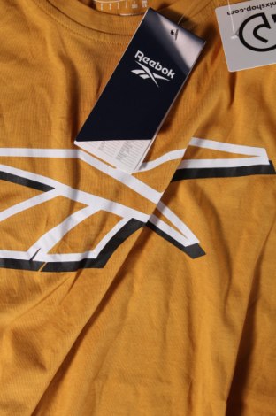 Ανδρικό t-shirt Reebok, Μέγεθος L, Χρώμα Κίτρινο, Τιμή 20,04 €