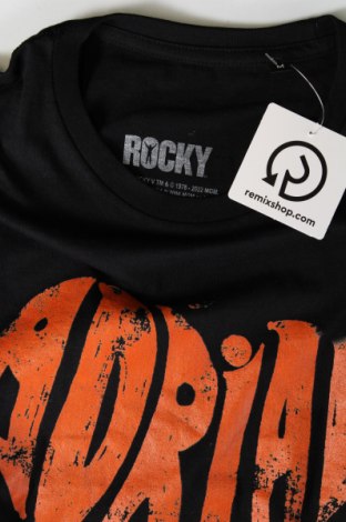 Мъжка тениска Rocky, Размер M, Цвят Черен, Цена 21,00 лв.