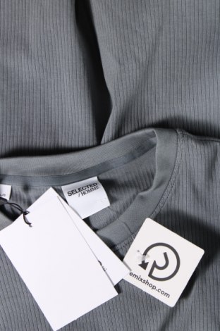 Herren T-Shirt Selected Homme, Größe L, Farbe Grau, Preis 13,92 €