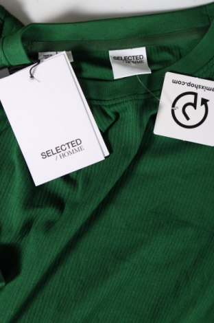Herren T-Shirt Selected Homme, Größe L, Farbe Grün, Preis € 13,92