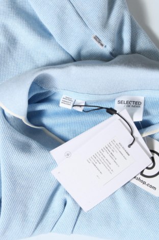 Ανδρικό t-shirt Selected Homme, Μέγεθος M, Χρώμα Μπλέ, Τιμή 13,92 €