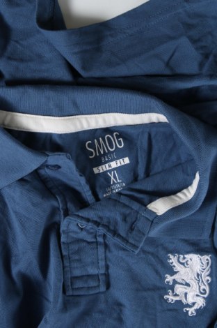 Ανδρικό t-shirt Smog, Μέγεθος XL, Χρώμα Μπλέ, Τιμή 8,04 €